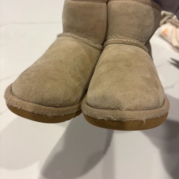 UGG Tan ultra mini Shearling Boots - Picture 10 of 10